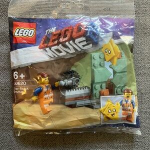 LEGO Movie Star-Stuck Emmet Set - Yellow and Orange